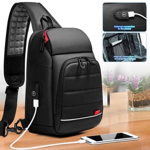 Sac à Bandoulière EURCOOL Logo 2023 Imperméable pour Hommes, Sac de Messager de Voyage Unisexe de <span class=keywords><strong>Luxe</strong></span> de Designer - Product Image 3