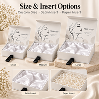 Boîte d'emballage de luxe pour perruques avec fermeture magnétique, emballage pour extensions de cheveux avec intérieur en satin, grande taille, boîte cosmétique pour perruques