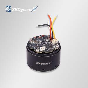 Actionneur robotique planétaire ZBDynamiX ZPA43-10-25-D-CO, diamètre extérieur 53 <span class=keywords><strong>mm</strong></span>, rapport de réduction 25:1, poids 263 g, couple de pointe 18 Nm - Product Image 1