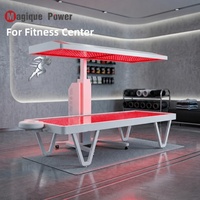 Appareil de thérapie infrarouge à lumière rouge Magique Power 2-en-1 avec écran tactile et télécommande LED pour le corps entier