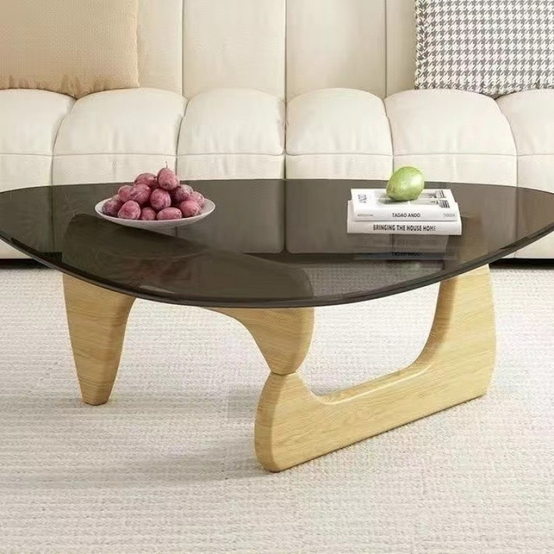 Gray and natural wood color