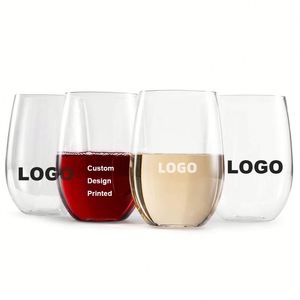 Vaso de Plástico Acrílico Personalizado de Alta Calidad y Duradero para Bodas, con Diseño Impreso Personalizado, de 10oz/12oz/16oz, para Sublimación - Product Image 1