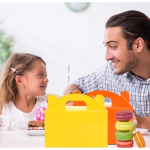 Tùy chỉnh Đảng ủng hộ Kẹo hộp các loại màu sắc tươi sáng tông hộp giấy cầu vồng điều trị đầu hồi hộp cho sinh nhật - Product Image 4