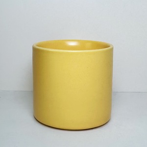 Mug en céramique personnalisé avec poignée, logo jaune, vaisselle promotionnelle, tasse individuelle, origine Zibo, printemps 2013, numéro de pièce 7111 - Product Image 2