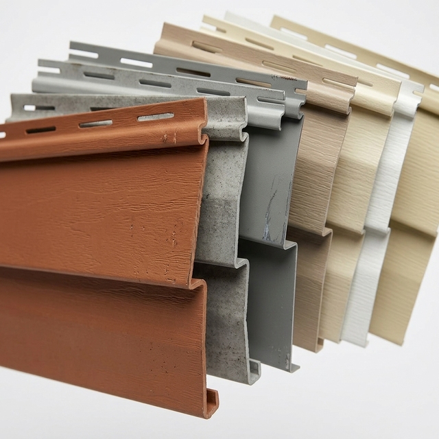 Waterproof PVC Rustic Wood Grain Vinyl Siding Panels Fireproof Graphic Design Solution for Traditional House Farm Household