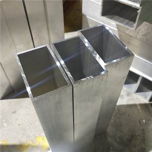 Fournisseur de tubes et tuyaux en aluminium métallique extrudé rond, carré et rectangulaire creux personnalisé en <span class=keywords><strong>Alu</strong></span> 6061 6063 - Product Image 2