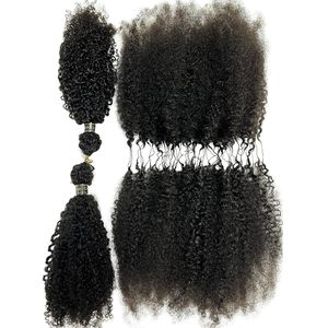 Extensiones de Cabello Afro Rizado Kinky Pre-Separadas para Crochet, Sin Nudos, con Micro Anillos y Lazos para Trenzas - Product Image 2
