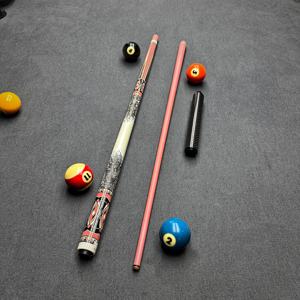 CUPPA Queue de billard en <span class=keywords><strong>fibre</strong></span> de carbone de 58 pouces avec poignée en cuir, joint radial 3/8*10, embout de 12,5 mm, ensemble de queues de billard pour club et domicile - Product Image 2