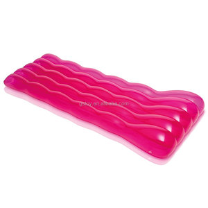 La <span class=keywords><strong>piscina</strong></span> gonfiabile galleggia la stuoia galleggiante dell'acqua gonfiabile trasparente del salotto della zattera - Product Image 4