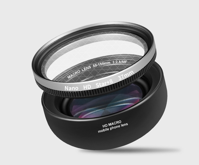 High Quality 100mm Star 8 Line Sigma Macro Lens for Shooting Photo Video  Live Stream