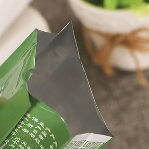 Sachet en mylar de qualité alimentaire, petit thé noir vert moulu, café, poudre de lactosérum, emballage thermoscellé, feuille d'aluminium, lot - Product Image 5