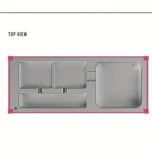 Vente de liquidation B2B, boîte de rangement multifonctionnelle en conteneur d'expédition, crayon, <span class=keywords><strong>porte</strong></span>-cartes de visite, stylo et support de conteneur d'expédition - Product Image 6