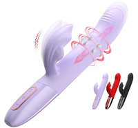 Nouveau design 2025, vibromasseur chauffant rechargeable 3-en-1, boule rotative, jouets sexuels pour femmes, 10 modes de vibration, 10 fréquences, 100%