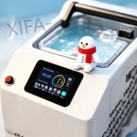 Refroidisseur d'eau industriel 10HP refroidi par air pour piscine de plongeon froid et bain de glace