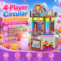 Juegos de Arcade Originales para Centros de Entretenimiento Familiar (FEC) con 4 Jugadores, Conectables, que Funcionan con Máquina Expendedora de Monedas y Suministro de Máquinas de Arcade