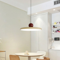 Luminaire suspendu LED vert en fer au design rétro européen moderne, hauteur réglable, économie d'énergie, blanc chaud 3500K, pour intérieur, maison, bureau