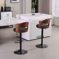 Tabouret de bar industriel minimaliste moderne avec structure métallique pivotante et réglable en hauteur pour comptoir de caisse ou bar