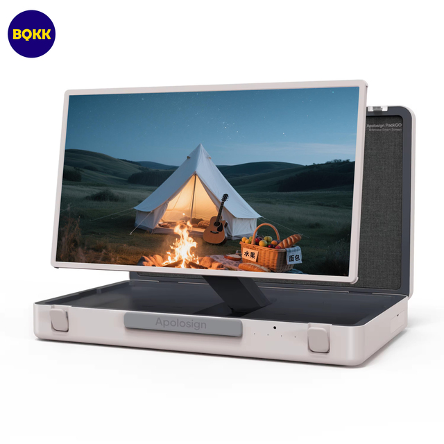 Portable 27 Inch Briefcase Design Suitcase Tablet Display Touch Screen 8+128GB Smart Touch Screen LED TV Speaker