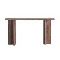 Table d'entrée en bois massif au design Wabi-Sabi chinois moderne, nouvelle armoire décorative artistique rétro pour villa, à placer au bout du mur
