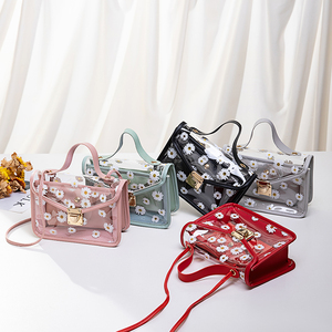 Sac à bandoulière transparent à motif pour femme <span class=keywords><strong>Sandro</strong></span>, sac à main messager, sac fourre-tout composite - Product Image 5