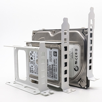 Support de montage de disque dur PCI en fer pour SSD/HDD 2,5''/3,5''