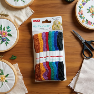Filo da Ricamo Ilan 30s/2*6 Multicolore per Punto Croce e Lavori Artigianali - Product Image 2