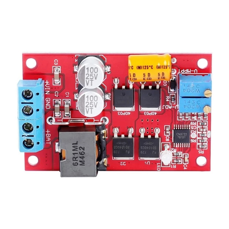 5A MPPT Solar Charge Controller – Auto Switch For 9V/12V Panels, Efficient Battery Regulator