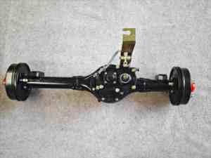 Différentiel d'essieu arrière de Trike de chargeur résistant pour Tricycle et <span class=keywords><strong>utv</strong></span> Go Kart essieu arrière il accessoires de pièces d'ATV