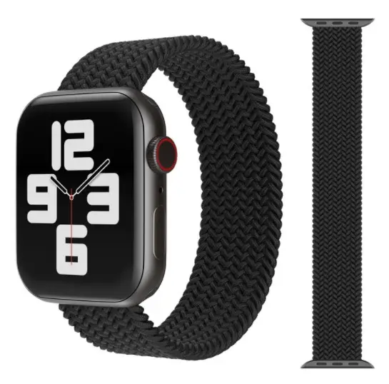 Solo Loop Nylon watch bands For Apple watch Series 8 iWatch 8 Apple watch Series 7 6 5 4 SE bands 45mm 41mm 44mm 40mm 42mm 38mm