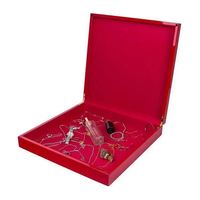 Boîte d'emballage de bijoux en carton avec tiroir, personnalisable avec logo, pour colliers et bagues, vente en gros