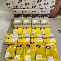 Ensemble de pistons de moteur diesel d'origine Aojie CAT pour moteur 3066 3304 3116 3408 3412, pièces de rechange d'origine pour excavatrices
