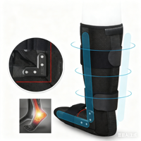 Attelle de soutien pour pied tombant AFO, confortable, classe I, équipement de physiothérapie pour les accidents vasculaires cérébraux, attelle orthopédique pour la cheville, botte