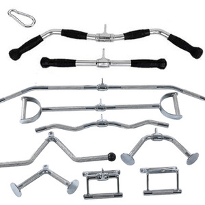 Deti Multi Equipment Fitness Accesorios Ejercicio Grip Bíceps Prensa Cable Accesorios Wide Grip Lat Pull Down Bar - Product Image 3