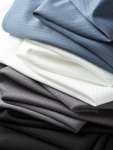 <span class=keywords><strong>Camicia</strong></span> Formale Casual in Lino Elasticizzato a Maniche Lunghe, Stile Occidentale, con <span class=keywords><strong>Colletto</strong></span> Muscolare, Bianca, per Uomo - Product Image 5