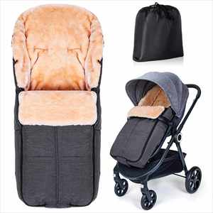 Gigoteuse universelle en fausse laine pour bébé, accessoires pour temps froid, couvre-pieds pour poussette - Product Image 4