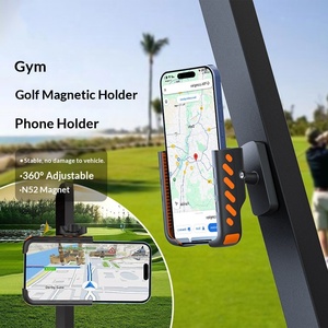 Wholesale Flexible Dual Magnetic Phone Holder for Gym Phone Grip Holder Cell Phone <b>Stand</b> - Product Image 2