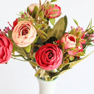 2025 Hot phong cách nhà hàng bên trang trí thiết kế đẹp hoa nhân tạo - Product Image 4