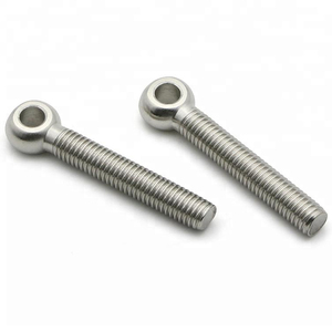 Vente en gros label privé din444 inconel 625 718 800h gr2 gr5 <span class=keywords><strong>boulon</strong></span> à <span class=keywords><strong>oeil</strong></span> en titane avec goupille - Product Image 1