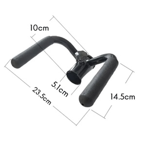Poignée de barre en T pour haltères, en fer haute résistance, accessoire de musculation pour soulevé de terre, biceps, squats et haltérophilie - Product Image 6