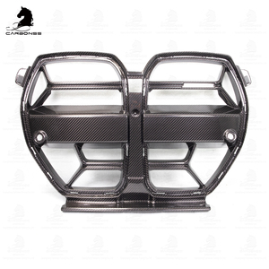 CSL Dry Carbon Front Riñón Rejilla Rendimiento Aerodinámico Actualización Bodykit Autopartes para BMW G80 M3/G82/G83 M4 2021 + - Product Image 4
