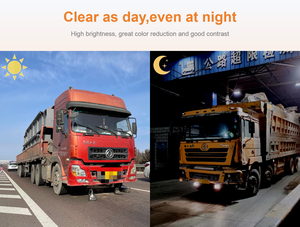 Camión Autobús Cámara de marcha atrás Monitoreo Seguridad Estacionamiento Ayuda Vehcles Heavy Duty DVR Universal 7 pulgadas TFT LCD Monitor - Product Image 4