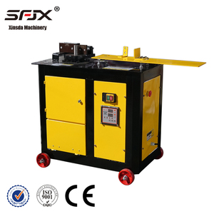Machine à cintrer les barres d'armature Xinsda Machinery 3kW semi-automatique pour le traitement de l'acier au carbone, équipement de construction haute précision - Product Image 1
