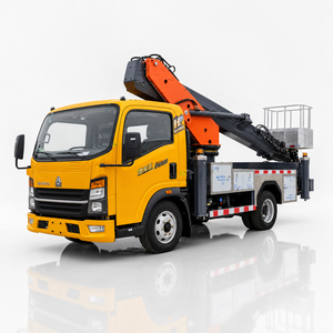 Sinotruk HOWO 36m Aerial <b>Platform</b> <b>Truck</b> Telescopic Boom Lift Vehicle Bucket <b>Truck</b> - Product Image 1