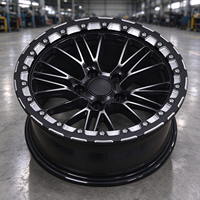 Jantes Beadlock Forgées Sur Mesure à Bord Profond en Alliage pour Tout-Terrain 17 18 19 20 Pouces pour SUV, Pick-up et Voitures de Course