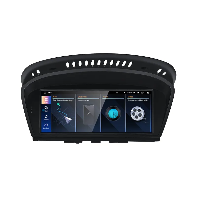 ID8 nueva interfaz de usuario 8,8 pulgadas inalámbrico CarPlay AUTO sistema Android para BMW Serie 3 E90 E91 5serie E60 E61 CCC unidad principal Radio Bluetooth