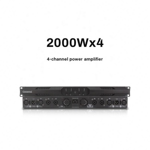 เพาเวอร์แอมป์ดิจิตอล MIA-D400 ระดับมืออาชีพ 1U กำลังขับ 4*600 วัตต์ 4 แชนแนล คลาส <span class=keywords><strong>D</strong></span> รองรับการบริดจ์ กำลังขับรวม 2000 วัตต์ วัสดุอะลูมิเนียม - Product Image 2