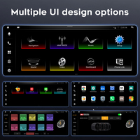 Autoradio multimédia Android 14 8+128G avec processeur Qualcomm 680, écran tactile 12,3 pouces pour Audi A4 2009-2016