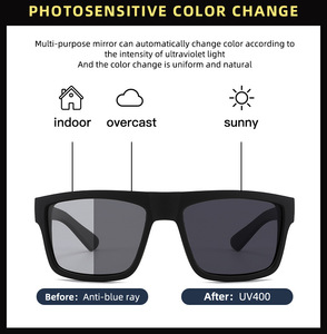 2026 New Palton GL002 <b>Retro</b> Square HD Polarized Sunglasses Unisex Pattern TR90 Temple UV400 Full Rim Driving Fishing Outdoor - Product Image 6