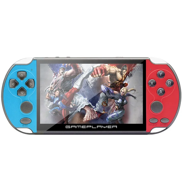 5.1inch V3000 Play Game Classic Handheld Game Players for Kids Christmas Gift Family Party Pocket Game Machine