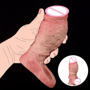 Funda para Pene Suave, Extensor de Pene, Condones de Silicona Líquida, Retrasa la Eyaculación para Hombres, Alargamiento para Parejas, Tallas S M L <span class=keywords><strong>XL</strong></span> - Product Image 1